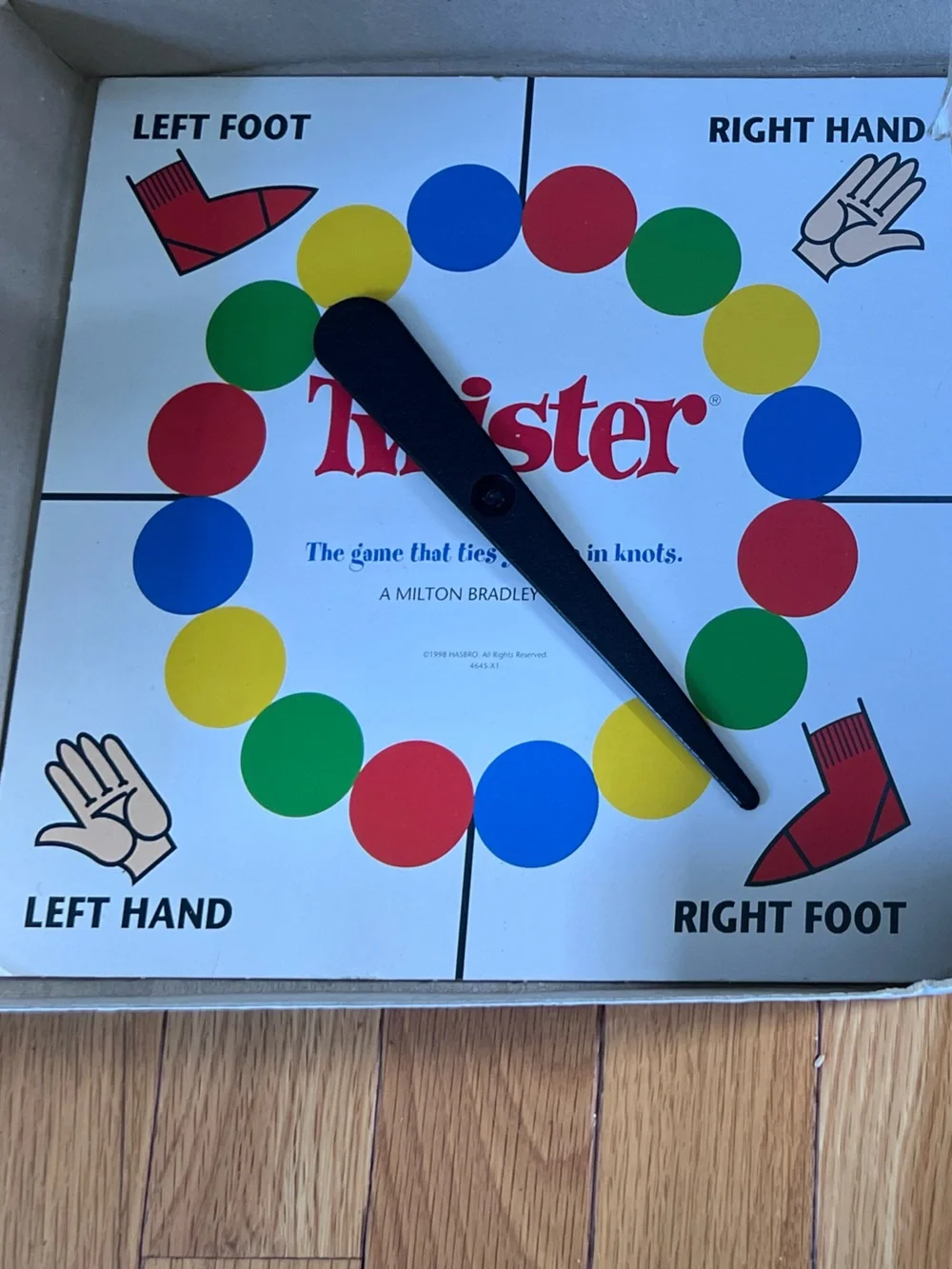 Twister Play Mat by Twister - Red, Blue, Yellow, Green